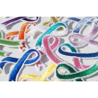 Embroidered Ribbon Appliqués (Sheet of 10) Embroidered Ribbon Appliqués (Sheet of 10)